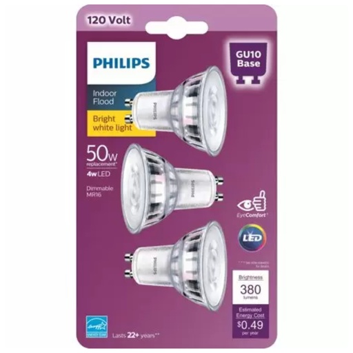 [3001874] LED DIM MR16 GU10 50W BW