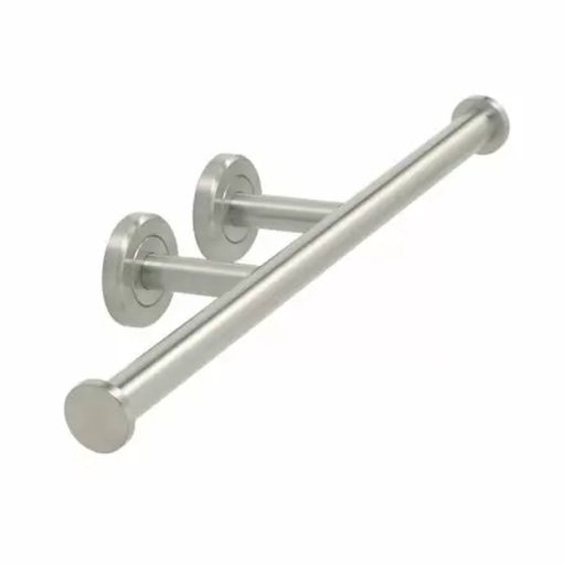 [366001708] Gatco 4243A Latitude II Wall Mounted Toilet Paper Holder Satin Nickel Bathroom Hardware and Accessories Bathroom Hardware Toilet Paper Holders
