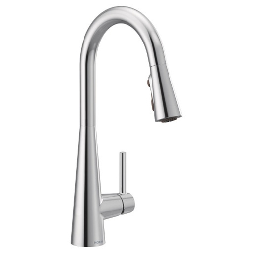 [7864] Moen 7864 Sleek One Handle Pulldown Kitchen Faucet