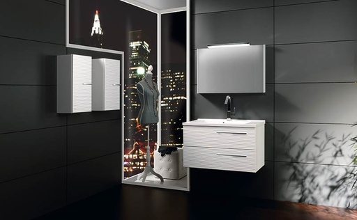 [VUB2060110] MOD COLGR 60x30 IZQ BLANCO DUNE