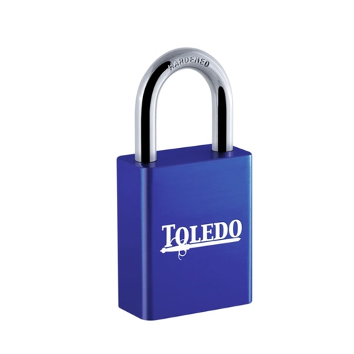 [380009332] TOLEDO CANDADO ALUM TBK90AL BLUE