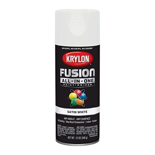 [1909811] Krylon Fusion AllInOne Gloss White 2727 Gloss White 12 Oz