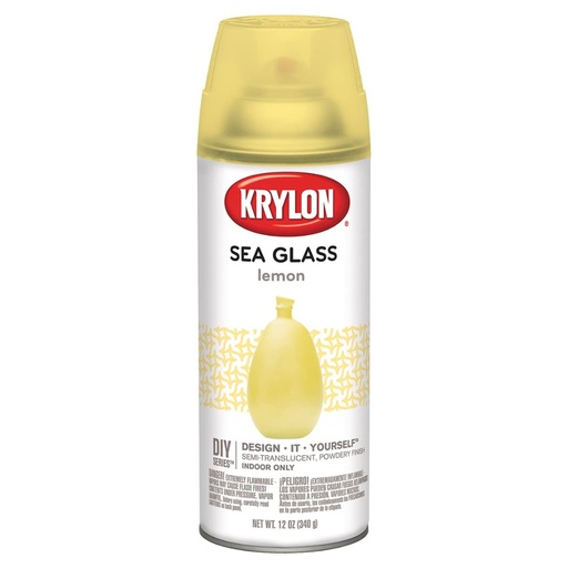 [1586361] Krylon Sea Glass 12oz Lemon