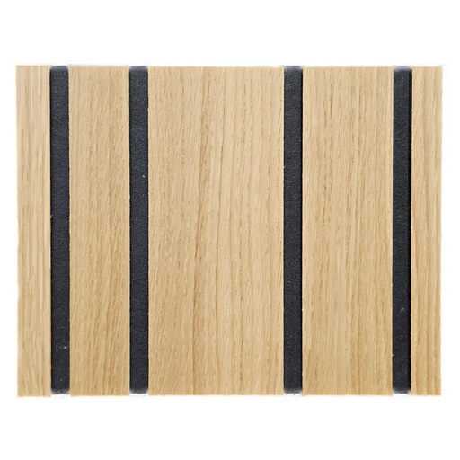 [142001110] SLATPANEL W/OAK ALMERIA BARNIZAD