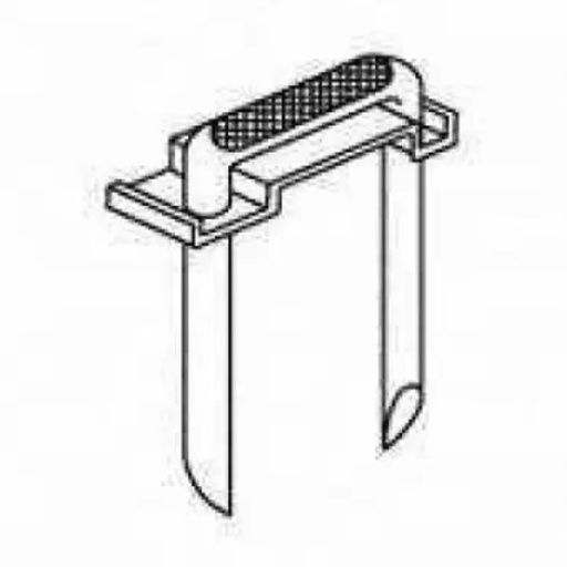 [553611] 1/2" INSULATED STAPLE