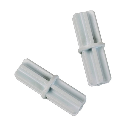 [75651] ClosetMaid 75651 SuperSlide White Closet Rod Connector