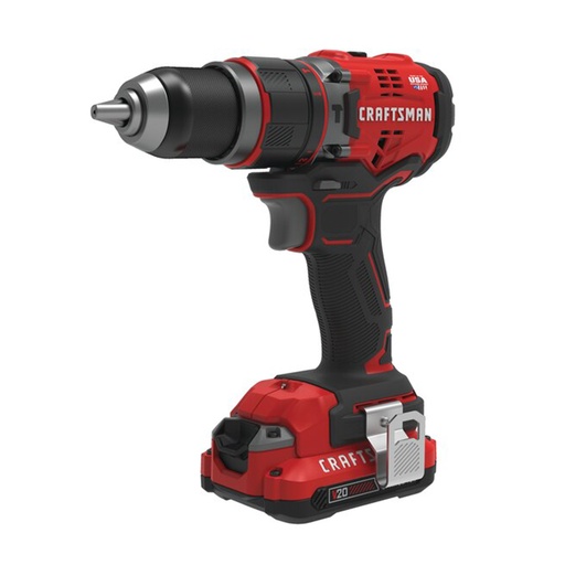 [2835585] Craftsman V20 1/2 in. Cordless Brushed Impact Wrench Kit (Battery & Charger)