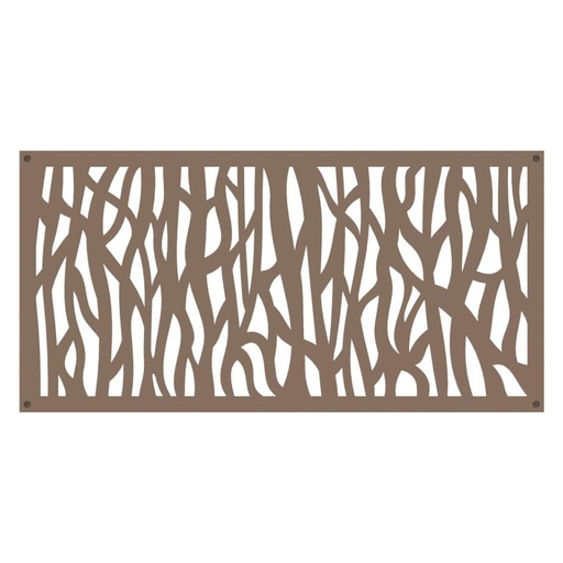 [73004793] Panneau Décoratif Barrette En Polypropylène Brun Pâle De 0,3 Po X 48 Po X 24 Po 73004793 - Rona