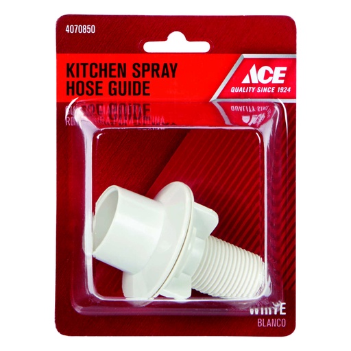 [4070850] SINK SPRY HOSE GUIDE WHT
