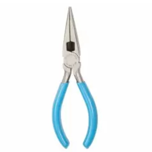[301639] Channellock 6 in. Steel with Side Cutter Long Nose Pliers