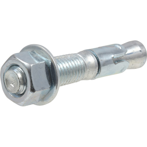 [400004428] HILLMAN 3/4 in. D X 4-1/4 in. L Steel Round Head Wedge Anchor 10 Pc