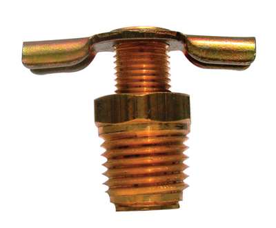 [47091] JMF Company 1/8 in. Brass Needle Drain Valve