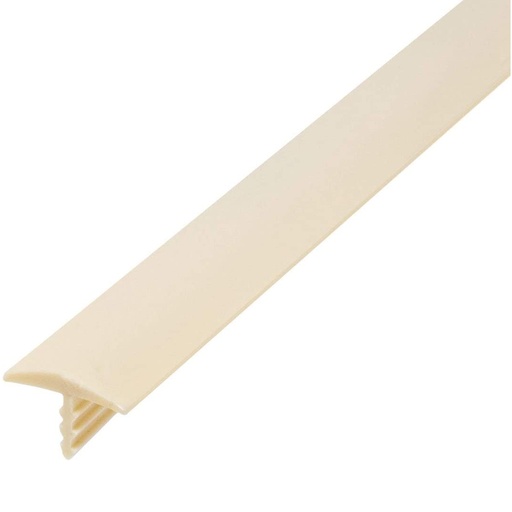 [368000222] TEE MOLDING ALMOND 5/8"