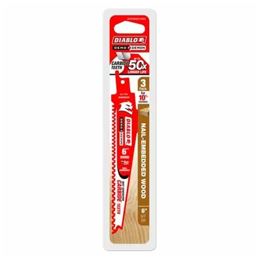 [DS0606CWS3] DIABLO HOJA C/MADERA  6". PK3