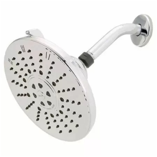 [75353D] Delta 75353 2.5 GPM Universal 8" Multi Function Shower Head with Touch-Clean® Technology - Limited Lifetime Warranty Chrome Showers Shower Heads