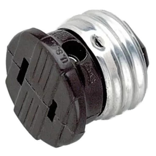 [S70542] SATCO BAKLIT BRWN FEM SCREW PL