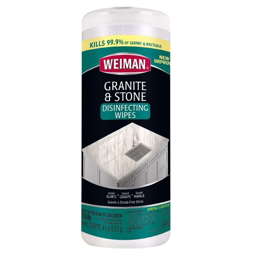 [1340165] 30-Count Clean Scent Granite Disinfecting Wipes