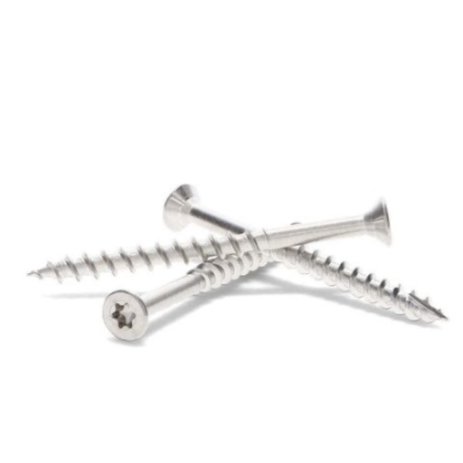 [UFXV10350] DECKFAST SS316 FLAT 10X3-1/2" 1K