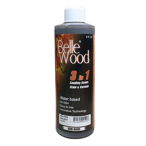 [420010415] BELLEWOOD GOL/WALNUT 8 OZ 1/2 PT