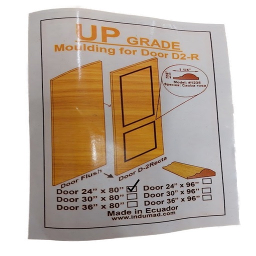 [295000800] KIT MOLD. CAO.D2 REC #1235 24X80