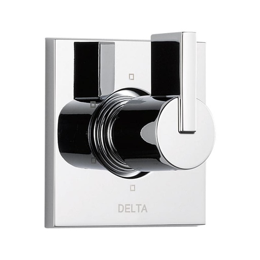 [T11953] Delta T11953 Vero Six Function Diverter Valve Trim Less Rough-in Valve - Three Independent Positions Three Shared Positions Chrome Showers Diverter