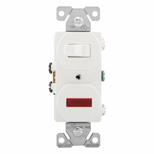 [450009679] SWITCH PILOT 120V 15A WHT.