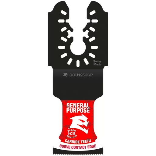 [2010073] Diablo 1-1/4 in. X 1-1/4 in. W Carbide Oscillating Blade General Purpose Cuts 3 Pk