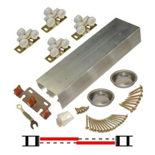 [382002023] CORREDERA JOHNS.138F-6' 2 DOORS