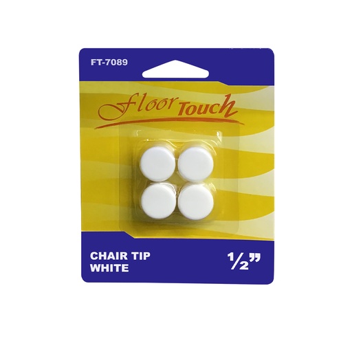 [FT7089] CHAIR TIPS  1/2  WHITE