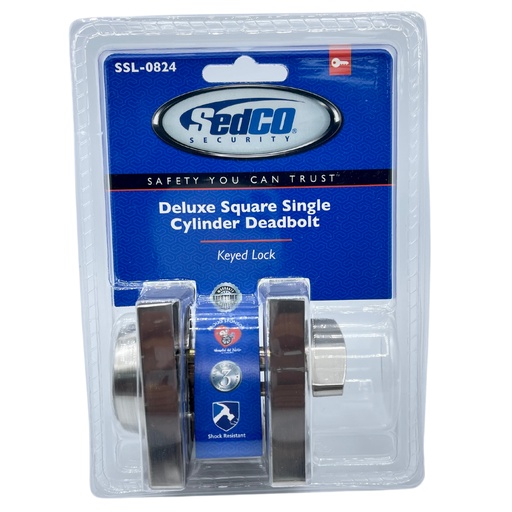 [SSL0824] SEDCO CERR. SEG SQUARE DEADBOLT
