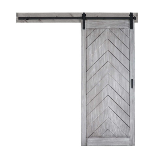 [147398436] BARNDOOR KIT HERRINGBONE 36X84