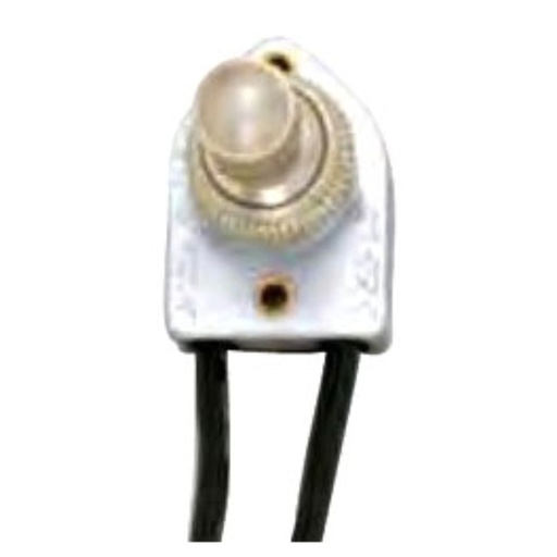 [S70501] SATCO ROTARY SWITCH BRASS FINISH