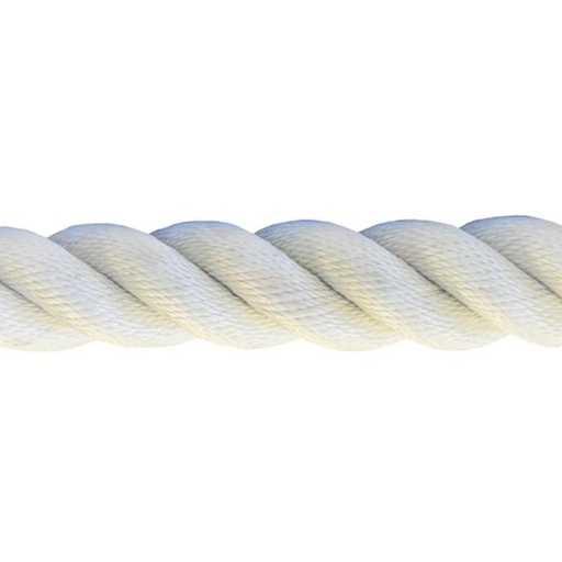 [430005410] Unicord 3/8  X 500  Solid Braid Nylon Rope  White