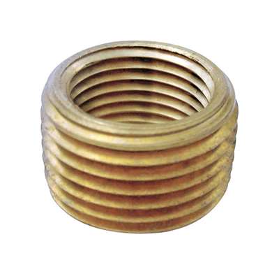 [4504874] JMF Company 1/2 in. MPT X 3/8 in. D FPT Brass Pipe Face Bushing