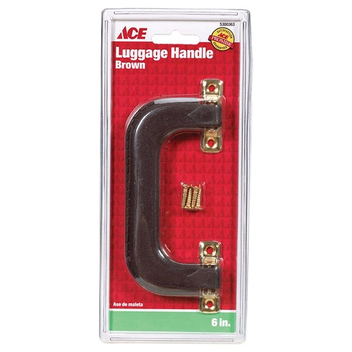 [5300363] HANDLE LUGGAGE 6 BRWN