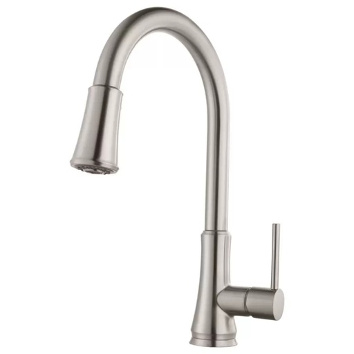 [G529PF2S] Pfister G529-PF2 Pfirst Series 1.8 GPM Single Hole Pull Down Kitchen Faucet Stainless Steel Faucet Kitchen Single Handle