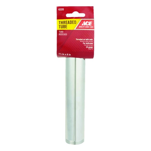 [43320] THREAD TUBE 1-1/4"X6" BR