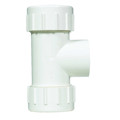 [46761] TEE PVC COMPRESSION 1.5