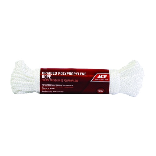 [72596] ROPE BRAID POLY 3/16X50