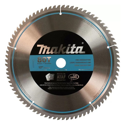 [A93728] 12 in. 80T Miter Saw Blade