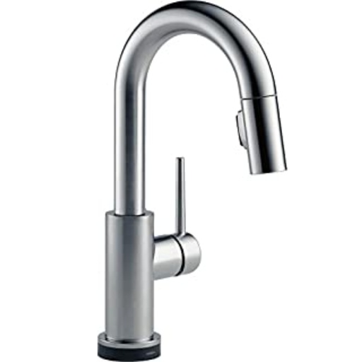 [9959TAR-DST] Delta Trinsic:9959T Single Handle Pull-Down Bar / Prep Faucet with Touch2O Technology