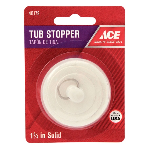 [40179] SINK & TUB STPPR 1-3/4"