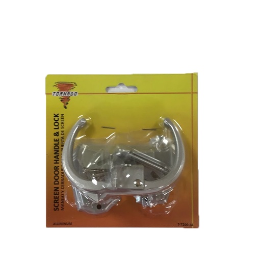 [380009451] SCREEN DOOR HANDLE & LOCK ALUM
