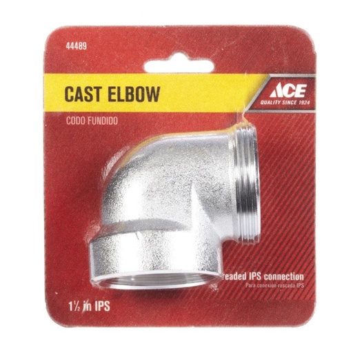 [44489] CAST ELBOW 1-1/2" IPS