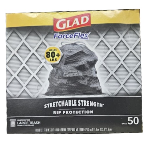 [6237762] Glad Forceflexplus Drawstring Large Trash Bags
