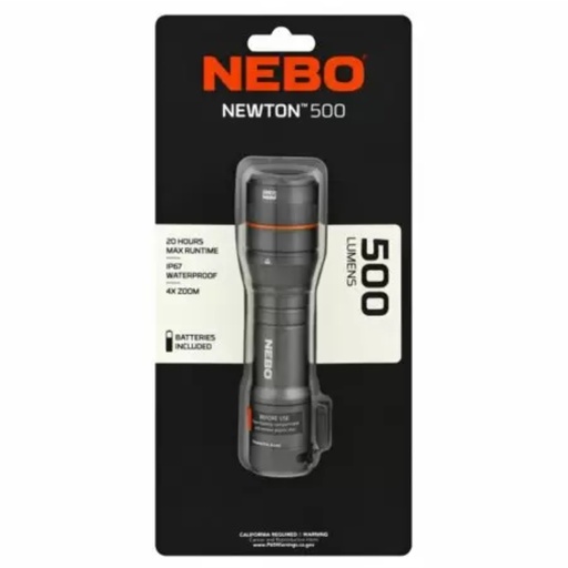 [3005016] LED FLASHLIGHT 500L BLK