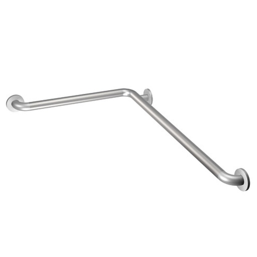 [8994] Moen 8994 36" X 24" X 1-1/2" L-Shaped Grab Bar from the Home Care Collection Peened Bathroom Hardware and Accessories Bathroom Safety Equipment Grab