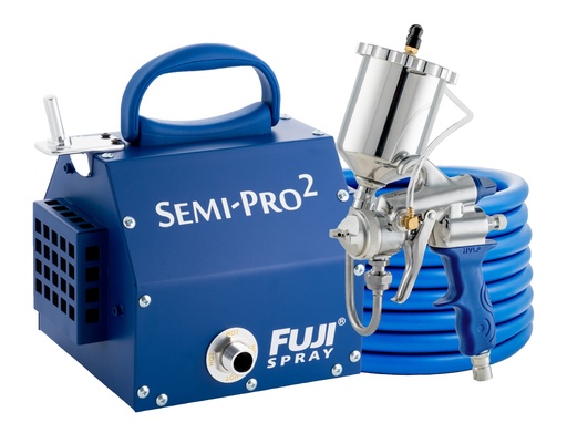[FS2203G] Fuji Spray Semi-PRO 2 Gravity HVLP Spray System with Pro Accessory Bundle in Blue