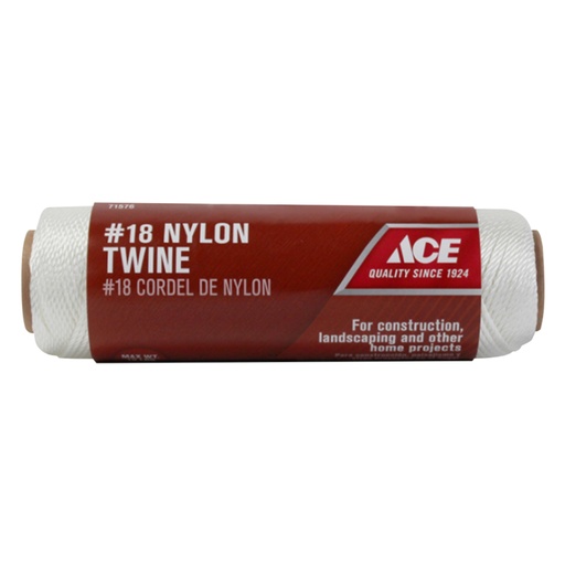 [71576] #18 X 260' Twisted Nylon Seine Twine Ace Twine 71576 082901715764