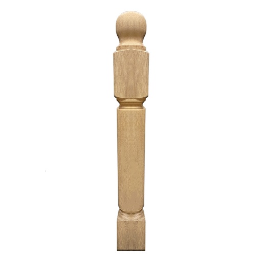 [294003640] BALAUSTRE POST C/ROSA 4 1/2X36